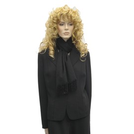 Cashmere Pashmina Group Pashmina Scarf (2 Ply Pure Pashmina Shawl) from (Black)