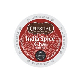 Celestial Seasonings India Spice Chai Tea K-Cup 48 Count Case