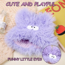 KASESSS Pack of 2 Hair Bands Cosmetics, Fleece Headband Skincare, Elastic Make Up Hair Band, Hairband Makeup with Cute Ears, Hair Bands Cosmetics for Women Girls Face Shower Beauty