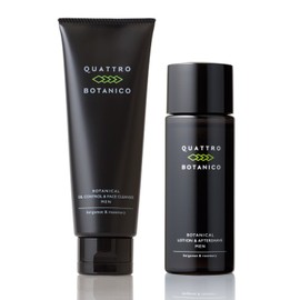kuwatorobotaniko (Quattro Botanico) [Male All-in-One Makeup Water Face eizingukea] Botanical Lotion & Face Cleanser Limited Time Men Cosmetics For Sebum