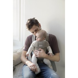 BabyBjörn 021002 4580370181203 Baby Carrier Mini Air, Gray Beige, 1 Piece