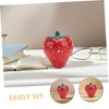 LIFKOME Strawberry Shape Mechanical Timer Manual Countdown for Kitchen Cooking