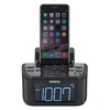 Sangean Compact AM/FM Dual Alarm Clock Radio with Large Easy
