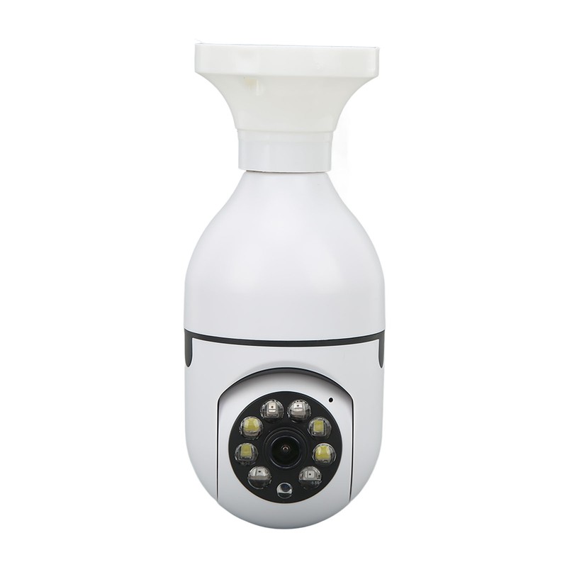 E27 Light Bulb Security Camera 5G 2.4G WiFi 2MP 1080P