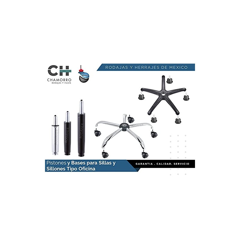Regatón Tapón Cuadrado de 1 1/2" de Plástico Paq. 10