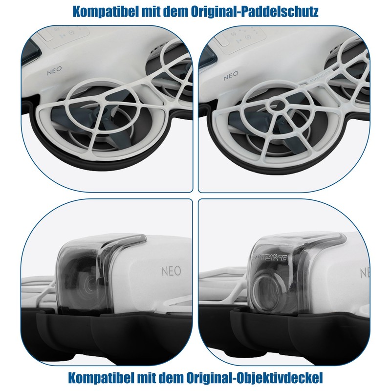 WUISOLQP Case for DJI Neo Plastic Carry Case with Hook