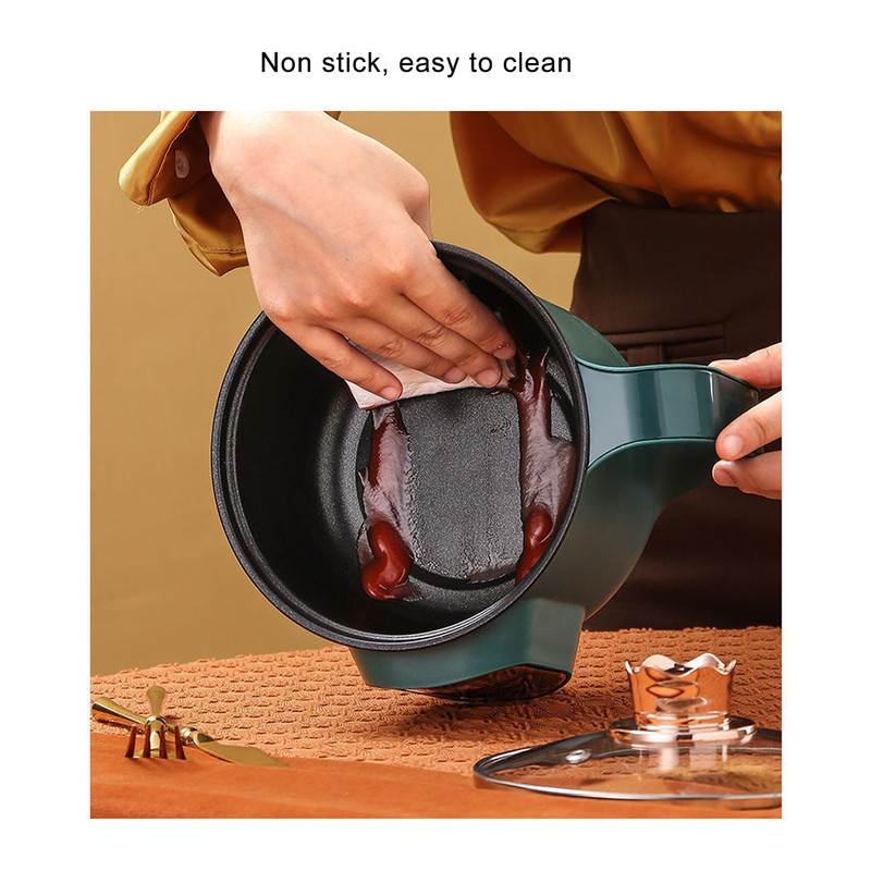 Electric Cooking Pot 1.8L 600W Portable Easy to Clean Noodle