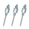 zuylikxy 3-Piece Detachable Grease Gun Needle Nozzle Adapter with 1/8"