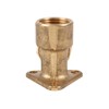 NPH Compression Wall Plate Elbow, 15 mm X 1/2" -