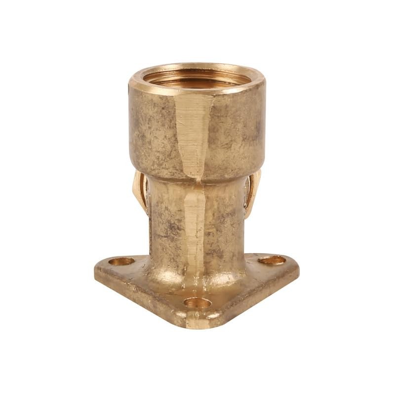 NPH Compression Wall Plate Elbow, 15 mm X 1/2" -