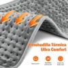 Almohadilla Térmica Eléctrica Cojín 9 Niveles Temperatura Color Gris 60*30cm