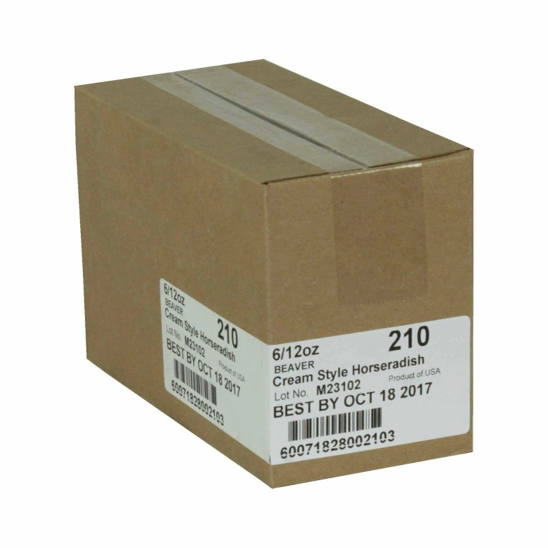 Beaver Cream Style Horseradish Sauce - 12 Ounce (Pack of