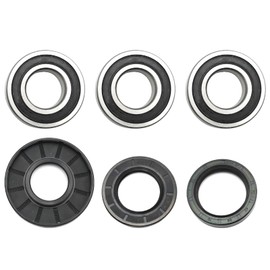 UOIENRT Rear Axle Wheel Bearing Kit with Seals, Rubber Rear Axle Wheel Hub Housing Bearing Seal, Rear Wheel Bearing Replacement for Honda TRX350 TRX400 TRX450 TRX500