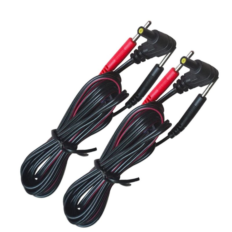 SensaMed - 2 Cables Para Electrodos Repuestos Compatibles Con Caretec