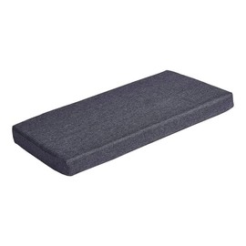 SAMTY Bench Seat Cushions Memory Foam Chair Pads Non-Slip Rubber Back Indoor Swing/Settee Cushion 44 x14 Inch, Grey