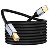 DDSYT USB 2.0 Printer Cable 30ft, USB-A to USB-B 2.0