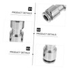 WHAMVOX 4pcs Stainless Steel Quick Connect Air Hose Fittings Durable
