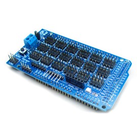 Hailege MEGA2560 ATmega2560-16AU Sensor Shield Sensor Extension Board V2.0, APC220 Wireless RF Ultrasonic Sensor Communication Interface with Bluetooth SD Card
