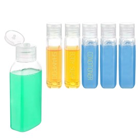 Travel Bottles for Toiletries, 6 Pack Leakproof Travel Size Toiletries TSA Approved Travel Shampoo and Conditioner Bottles Reusable Travel Set