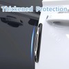 Acouto Protector de Borde de Puerta, 4pcs PVC Guardabarros Recorte