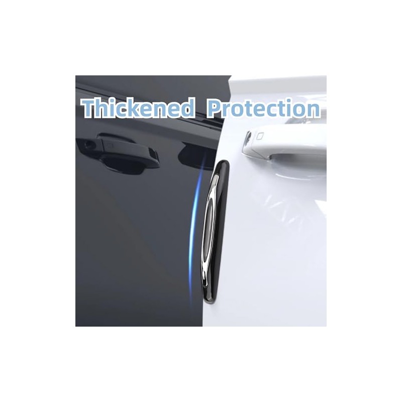 Acouto Protector de Borde de Puerta, 4pcs PVC Guardabarros Recorte