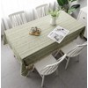 Wondder Cotton Linen Table Cloth Tassel Tablecloth for Party Banquet