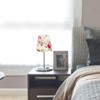 Generic Fabric Lampshade: Barrel Shape Lampshade - Simple Flower Pattern
