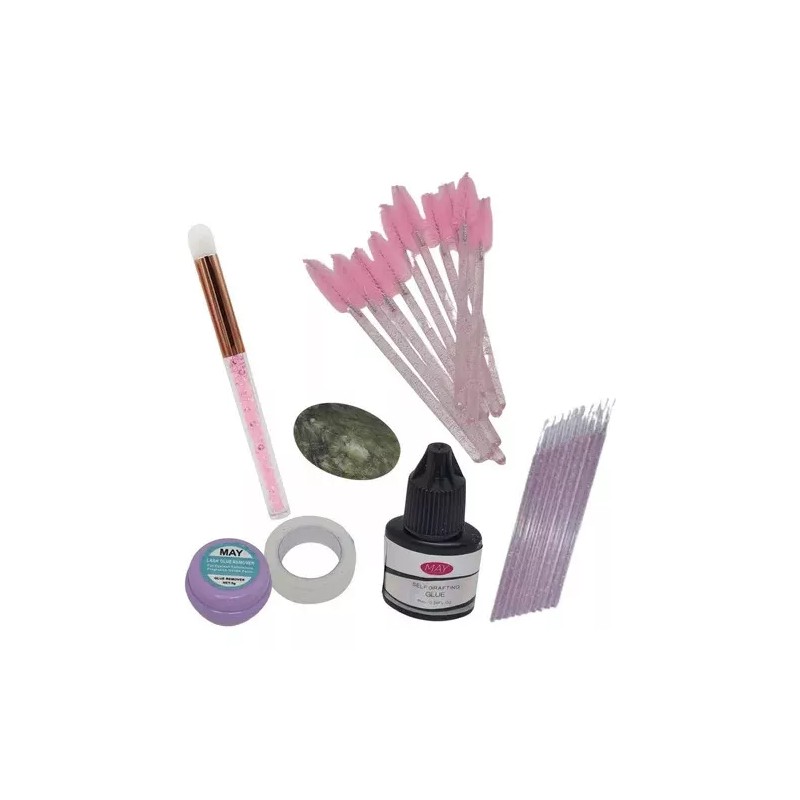 May 5 Kit Profesional Para Aplicación De Pestañas Eyelash May