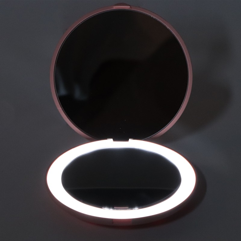 3.5 Inch LED Mirror 1X 10X Magnification Double Sided Makeup