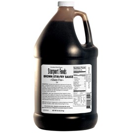 Starport Foods Brown Stir Fry Sauce - Gluten Free, 1 gallon, NET WT 8.6 lb, (137 oz)