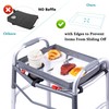 BAGSFY Clear View Walker Tray for Seniors– Universal Folding Walker