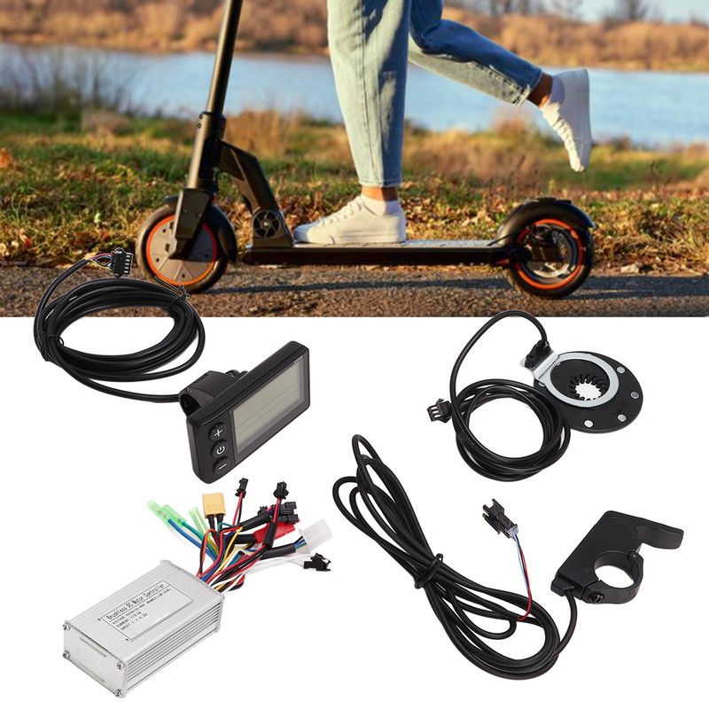 17A Electric Bike Controller Kit 8 Magnetic Assist Sensor Thumb