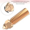 10pcs 3D Printer Extruder Brass Nozzles High Temperature Resistance Wear