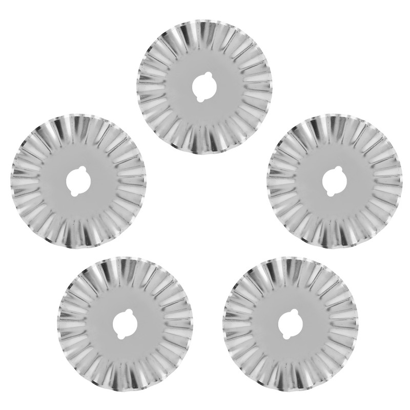 5Pcs Cloth Cutting Knife Blade Paper Cloth Hob Rolling Cutter