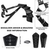 Generic 9Pcs Medieval Knight Leather Belt Shawl Men Renaissance Set