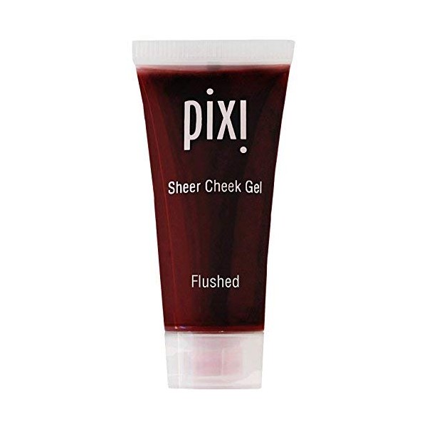 Pixi Beauty Sheer Cheek Gel - Flushed | Gel Blush For A Sheer Flush Of Colour | Oil-Free & Fragrance-Free Hydrating Liquid Blush | 0.45 Fl Oz