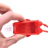 Strawberry Empty Travel Hand Sanitizer Bottle, Silicone Sleeve Refillable Empty