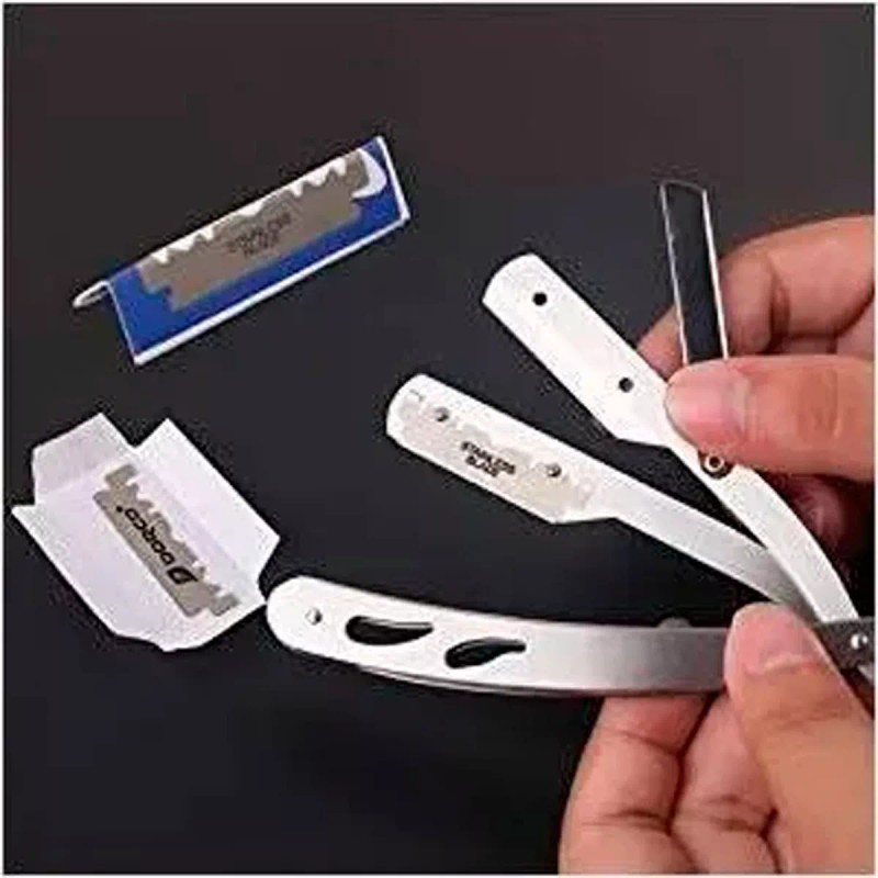 Mafab Kit 3pz Cuidado De Barba Cepillo - Porta Navaja