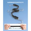 4 Inch Short Rubber Bungee Cords Heavy Duty Outdoor, Mini