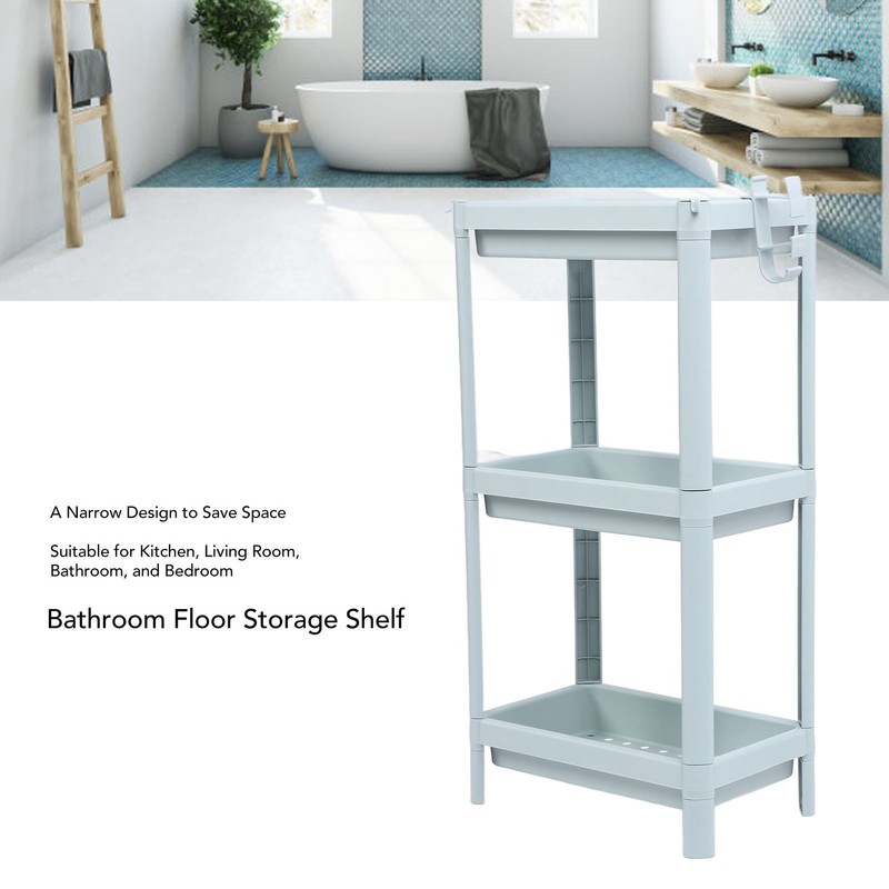 Bathroom Floor Storage Shelf Bathroom Storage Open Shelf Unit Freestanding