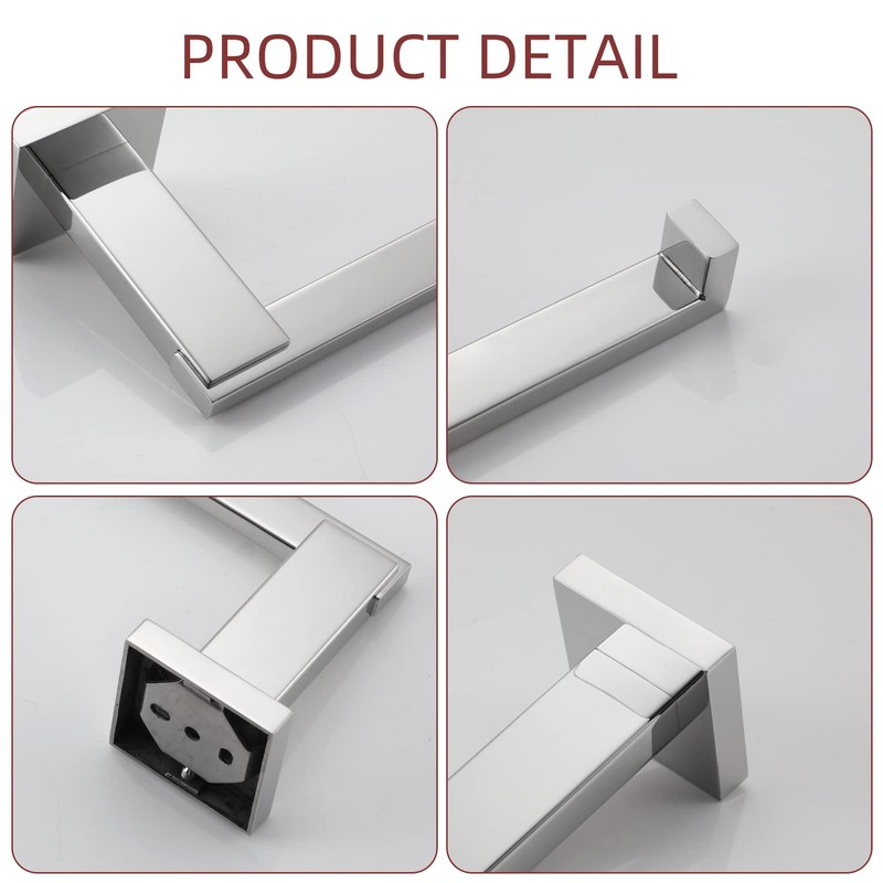 KOKOSIRI Chrome Toilet Paper Holder for Kitchen Bathroom Washroom Toilet