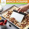 Spring Chef Dough Bench Scraper for Baking with Markings -