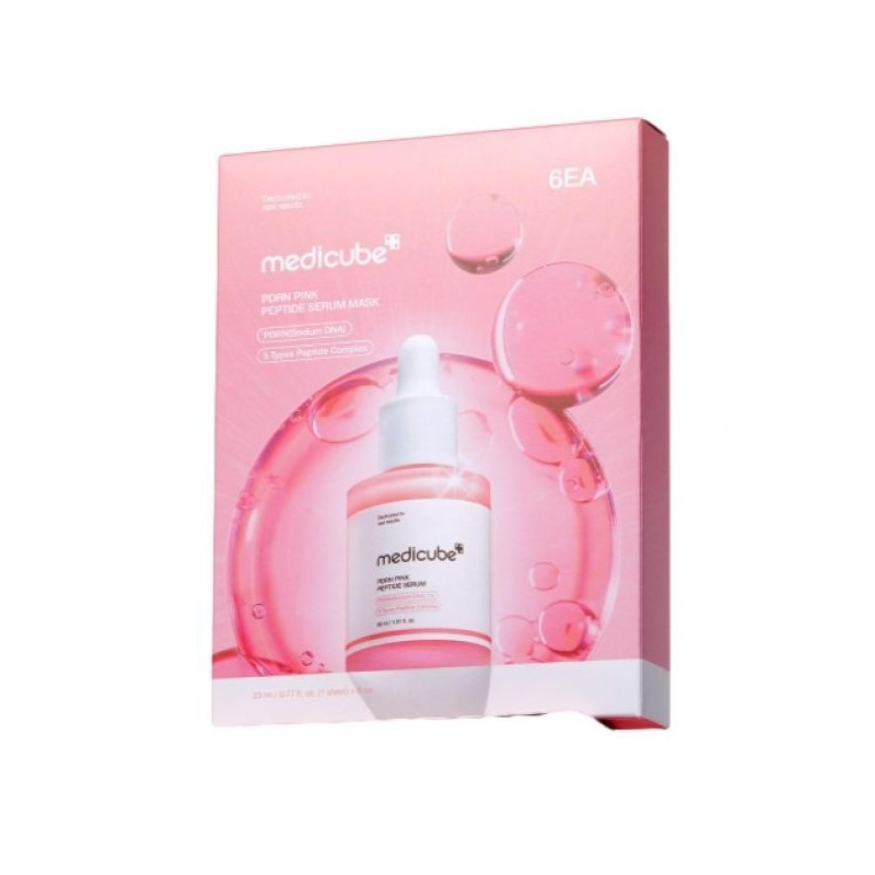 Medicube Total 10 sheets Medicube PDRN Pink Peptide Ampoule Mask