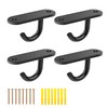 WJUAN 4 Pieces Ceiling Hooks, 10cm Multi-Purpose Stainless Steel Hooks