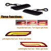 TurningMax Smoked Lens Full LED Bumper Reflector Lights Compatible With