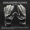 Goalie Goalkeeper Gloves with Pro Fingersaves, Strong Grip for The