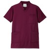 AITOZ 861401 Knit Scrub Top (Unisex), wine