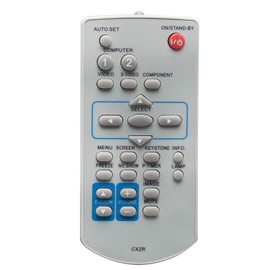 VINABTY Replacement of CXZR Remote Control Suitable for SANYO Projector SPS-XE33 SPS-WK2500 SPS-XC56 SPS-XD2200 SPS-XD2600 SPS-XK2200 SPS-XR201 SPS-XR251 SPS-XR301 SPS-XU106 S-XXXS-XXU301