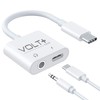 Volt Plus Tech Headphone Aux Adapter for Jabra Elite 85h