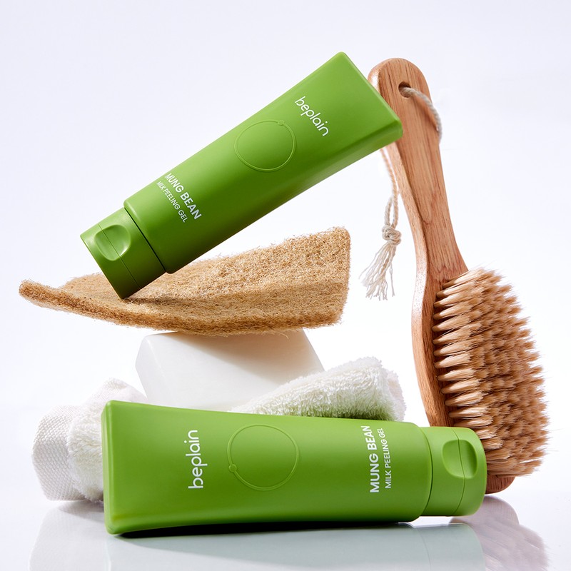 non-plane BePlain Mung Bean Milk Peeling Gel 120ml, 1 pc.